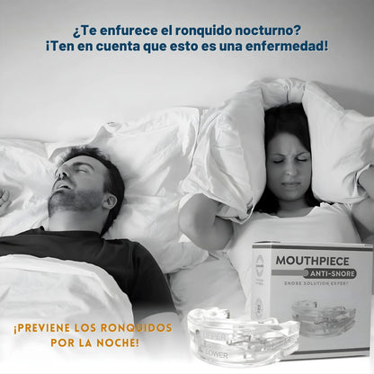Protector bucal antironquidos : Duerme en silencio y despierta renovado