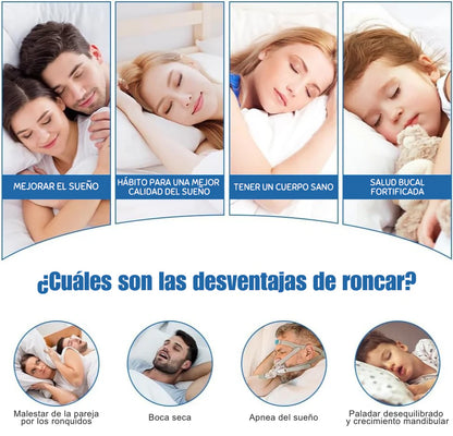Protector bucal antironquidos : Duerme en silencio y despierta renovado