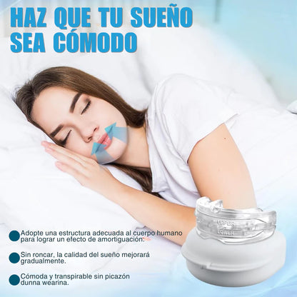 Protector bucal antironquidos : Duerme en silencio y despierta renovado