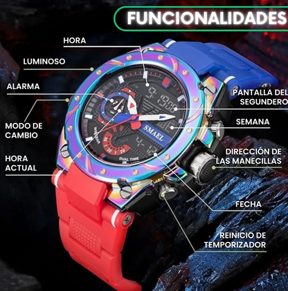 Reloj Premium Tornasolado